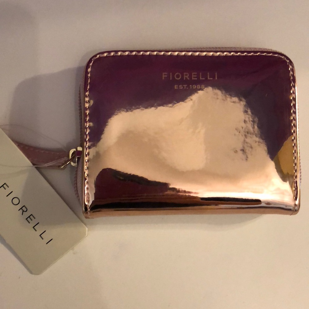 Fiorelli Spencer zip around liquid rose wallet - Picture 1 of 8